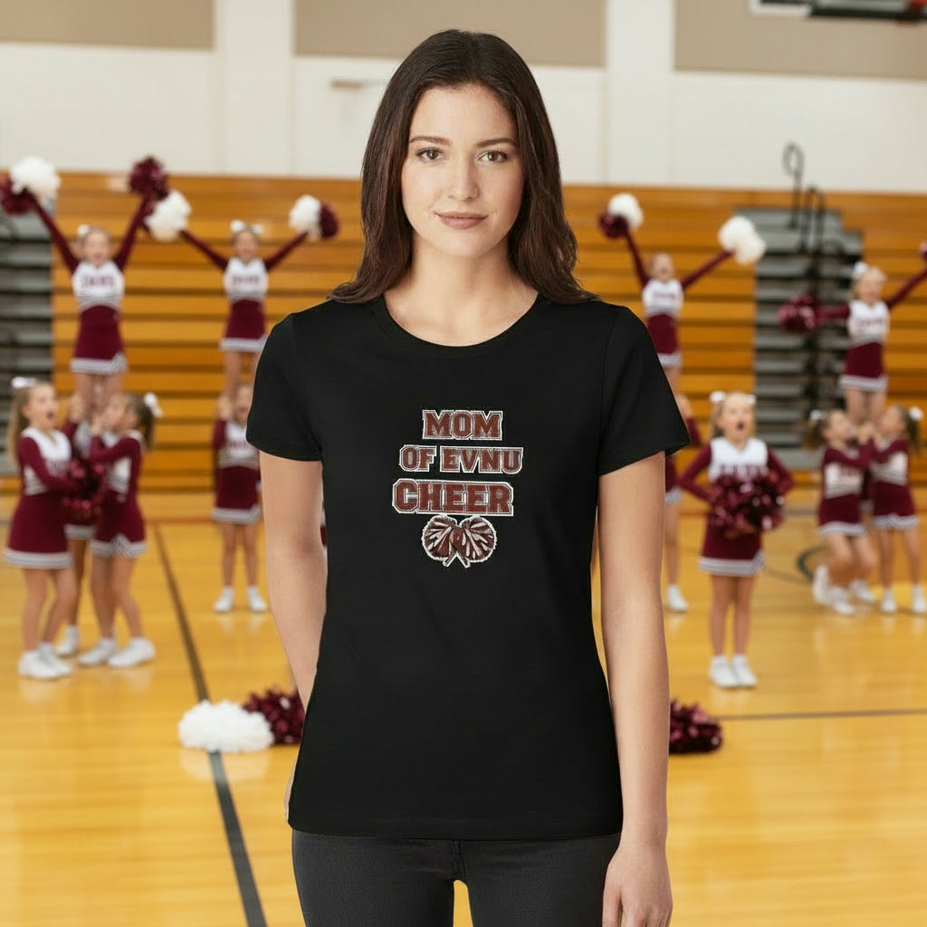 EVNU MOM Cheer T-Shirts