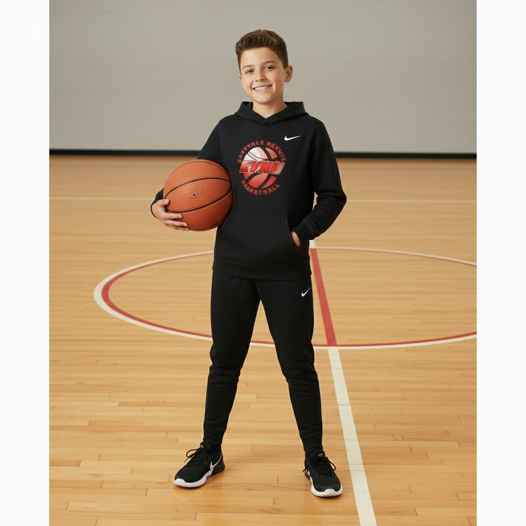 EVNU Youth Black Pullover Hoodie