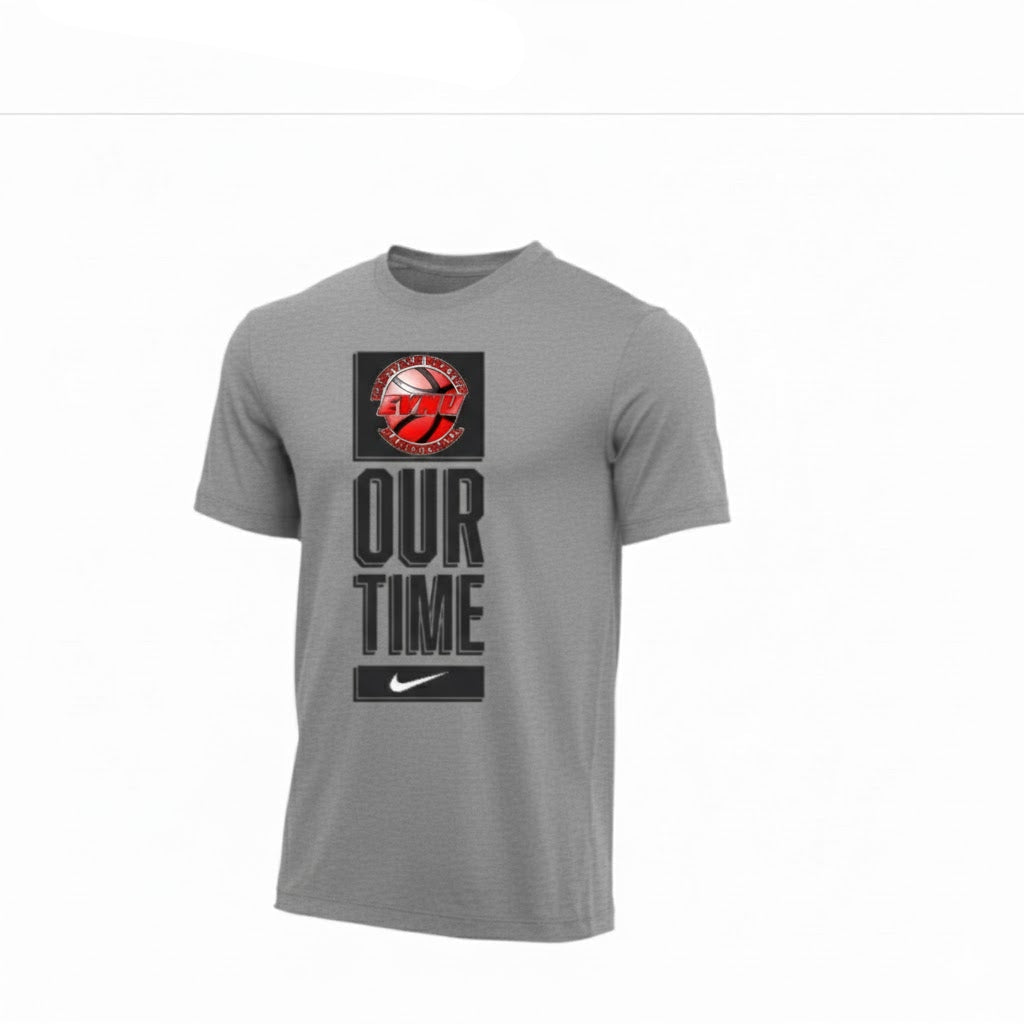 Red Our Time short t-shirt